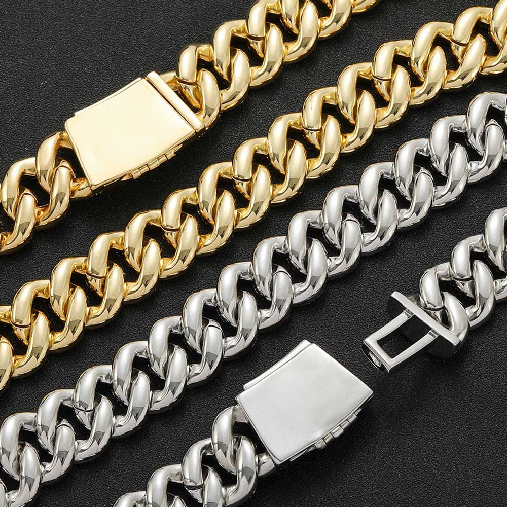 Baguette Cuban Link Chain