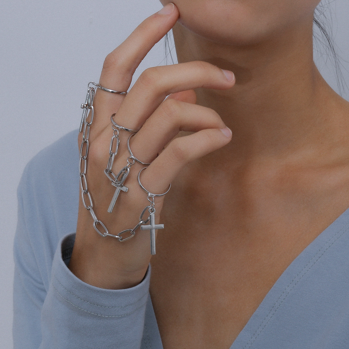 Cross Chained Rings