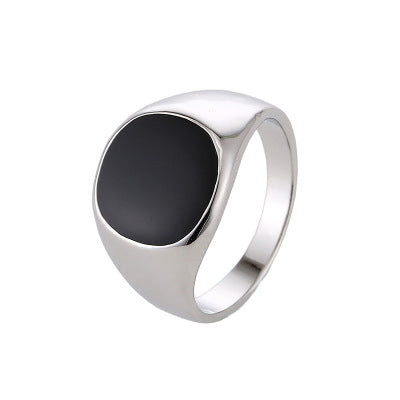 Pearl Signet Ring (Silver)