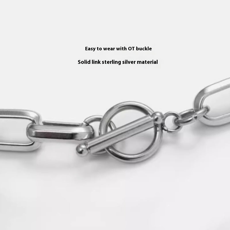 (S925) Paperclip Link Chain