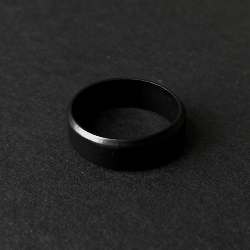 Matte Black/Spiral Ring