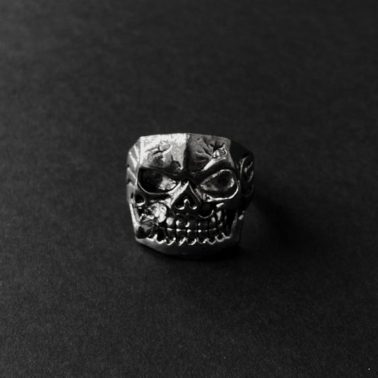 Smoked Skull Ring