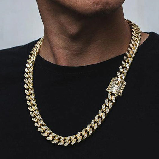 ICED Gold Cuban Link Chain