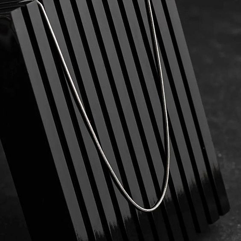 Slim Silver Chain