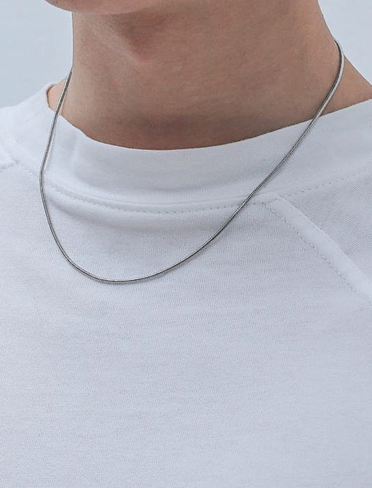 Slim Silver Chain