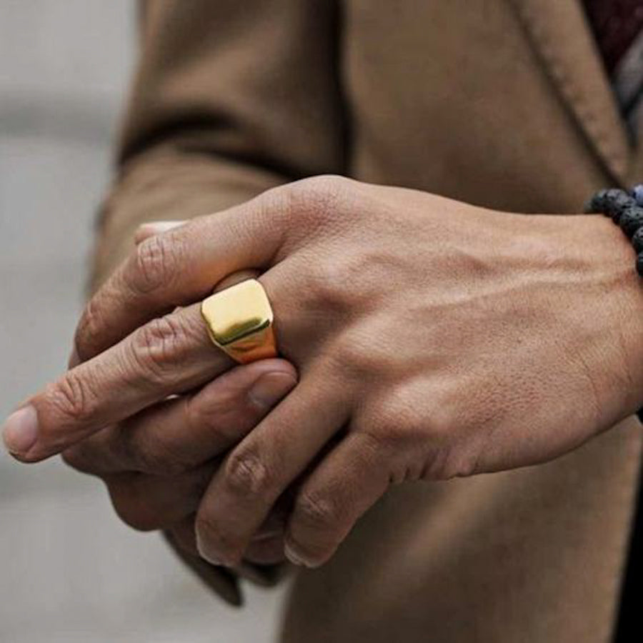 Indigenous Signet Ring (GOLD)